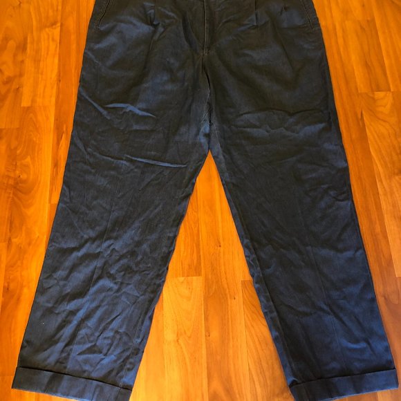 Bruno Saint Hilaire Pants Nwt Bruno Saint Hilaire Casual Pants Blue